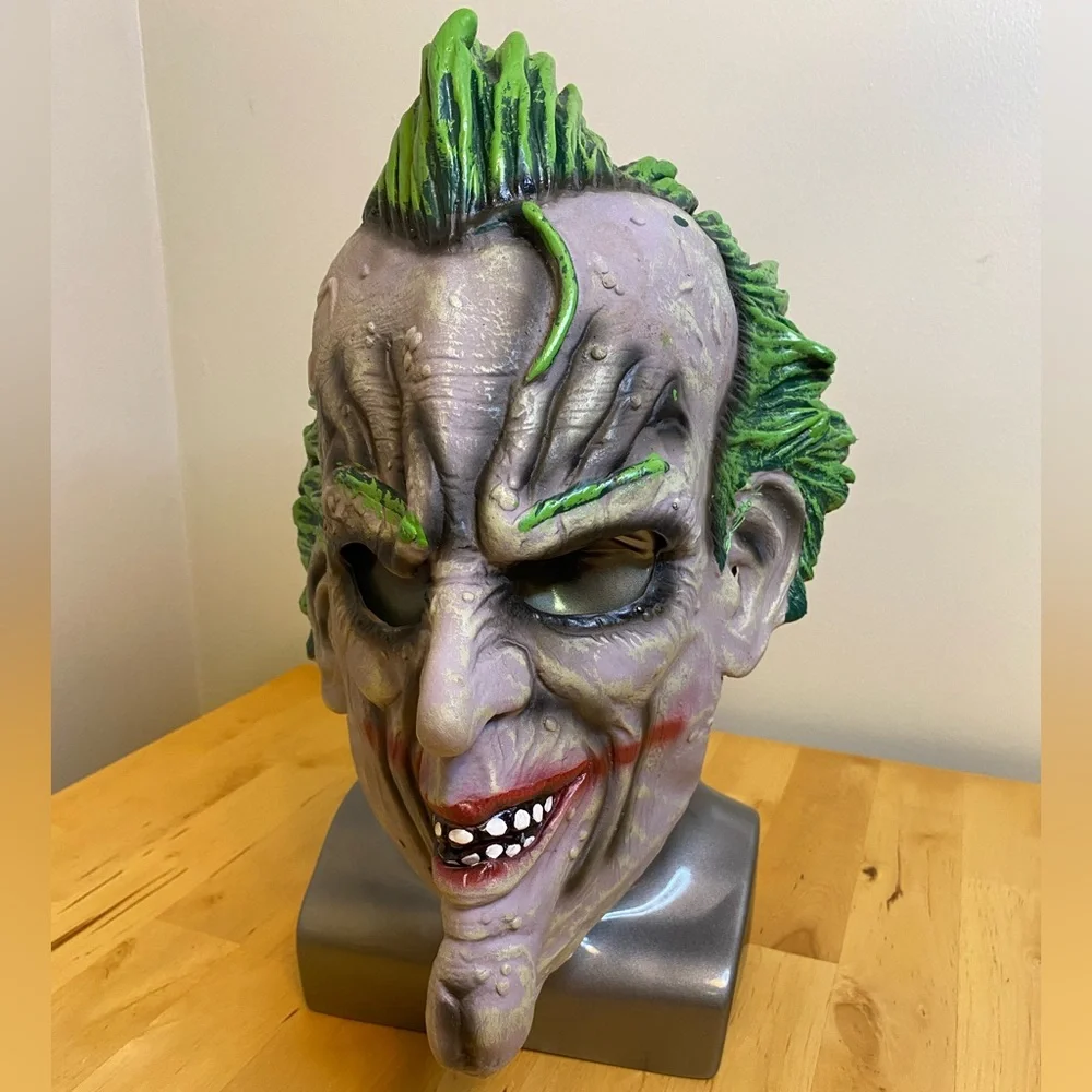 Arkham City Joker Mask Rubies DC Comics Batman Halloween Cosplay